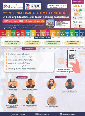 2nd International Academic Conference on Teaching Education and Recent Learning Technologies (ICTERLT)